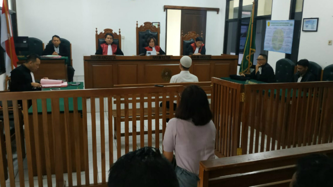 Persidangan oknum polisi yang tembak rekan seprofesinya