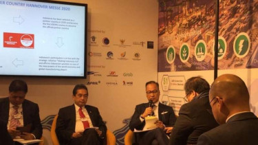 Menperin Agus Gumiwang Kartasasmita di WEF 2020