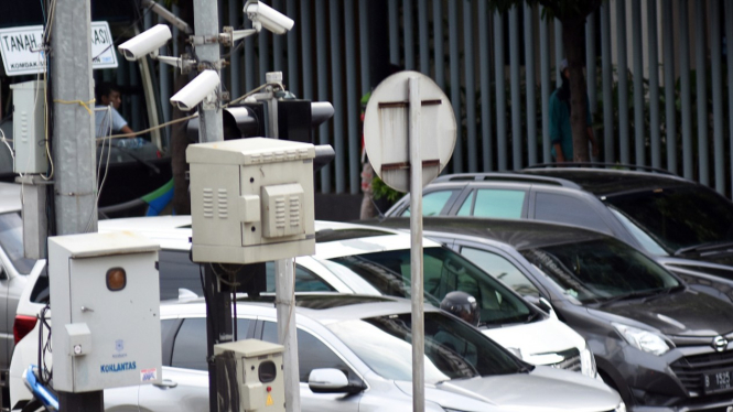 Kamera E-TLE di Jakarta