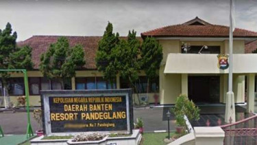 Markas Polres Pandeglang Banten.