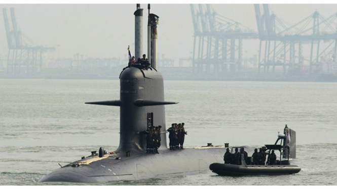 Kapal selam Scorpene.