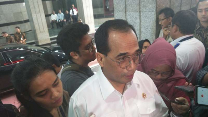 Menteri Perhubungan, Budi Karya Sumadi.