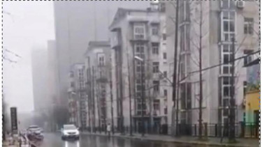 Penampakan Kota Wuhan.