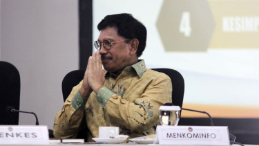 Menkominfo Johnny G Plate
