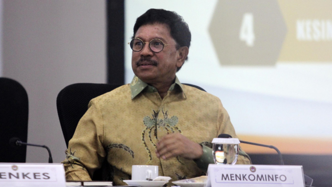Menkominfo Johnny G Plate