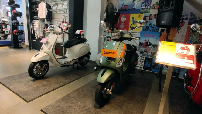 Diler baru Vespa di Rawamangun, Jakarta Timur