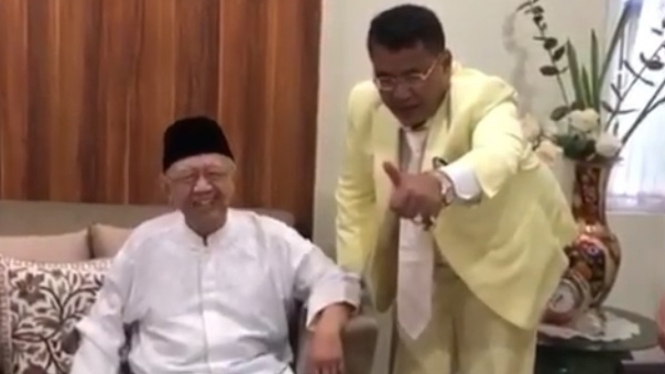 Gus Sholah dan Hotman Paris
