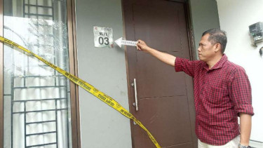 Lokasi penikaman istri oleh dosen di Tangerang