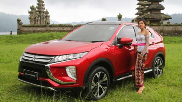 Mitsubishi Eclipse Cross dijajal sampai ke Pulau Bali