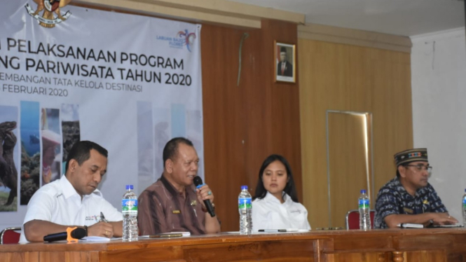 Rencana pembangunan pariwisata Labuan Bajo.