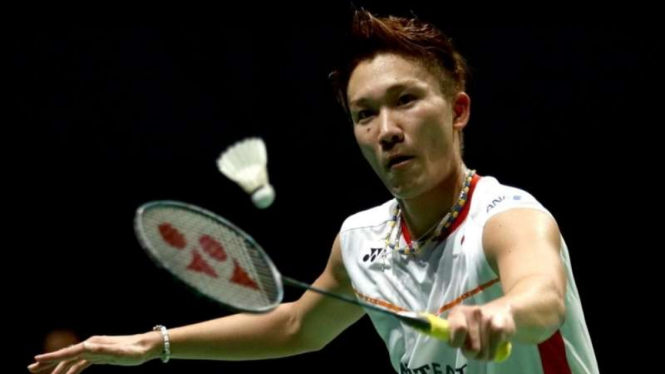 Tunggal putra peringkat satu dunia asal Jepang, Kento Momota