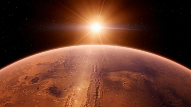 Planet Mars.
