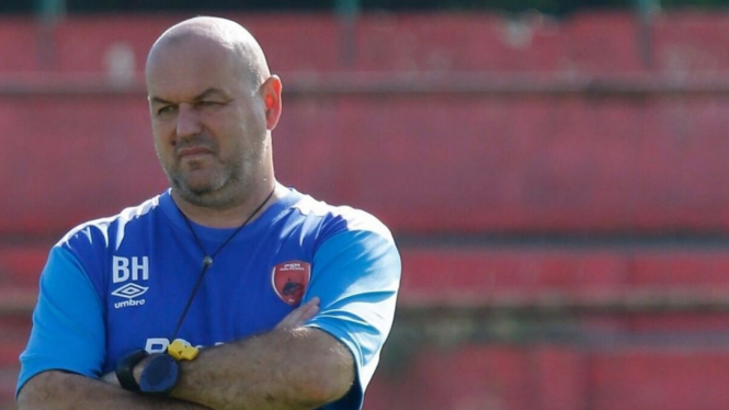 Pelatih PSM Makassar, Bojan Hodak. 