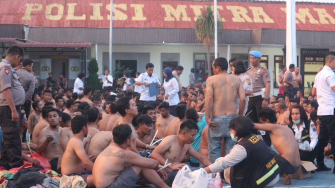 Napi di Rutan Kabanjahe, Kabupaten Karo.