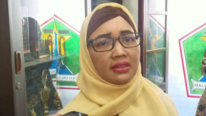 Komisioner KPAI Retno Listyarti usai berkoordinasi dengan sejumlah pejabat Pemerintah Kota Malang dalam kasus bullying siswa SMP di kota itu, Kamis, 13 Februari 2020.