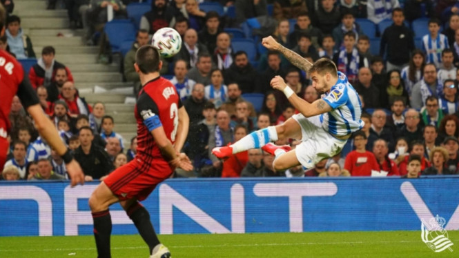 Duel antara Real Sociedad vs Mirandes di semifnal Copa del Rey 2019/20