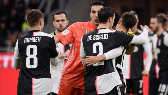 Para pemain Juventus. 