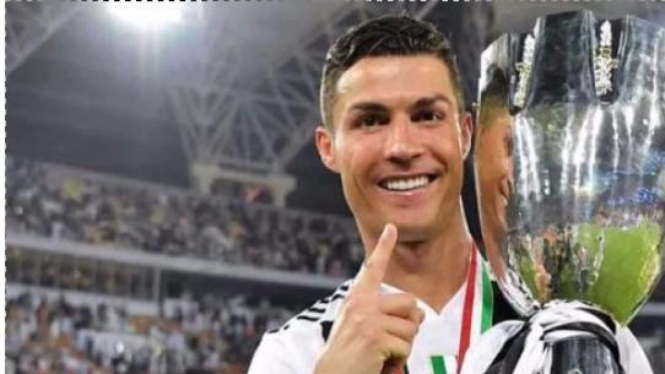 Megabintang Juventus, Cristiano Ronaldo.