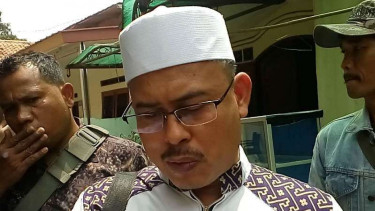 Ketua Umum Presidium Alumni (PA) 212 Slamet Ma'Arif 