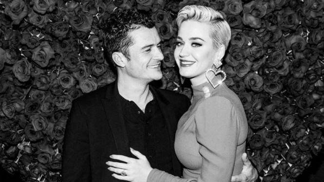 Orlando Bloom dan Katy Perry.