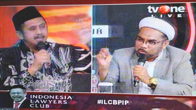 Ali Mochtar Ngabali debat panas dengan Wasekjen MUI di ILC