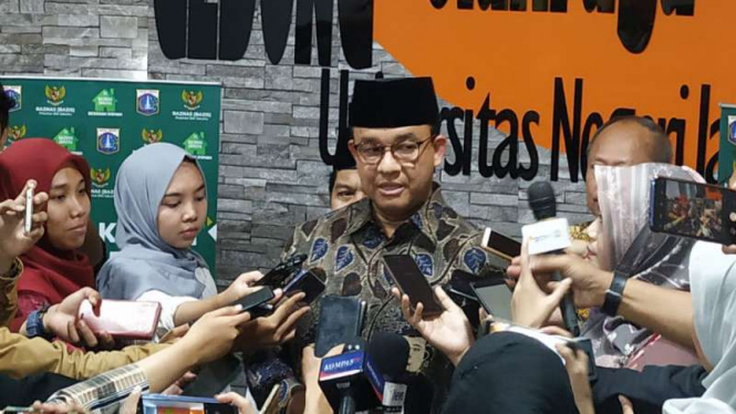 Gubernur DKI Jakarta Anies Baswedan.