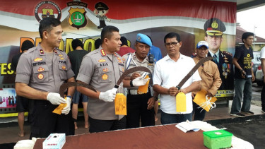 Ilustrasi polisi merilis komplotan begal sadis,
