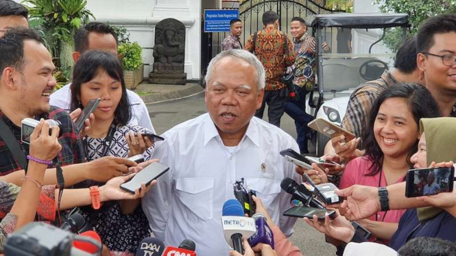 Menteri Pekerjaan Umum dan Perumahan Rakyat Basuki Hadimuljono