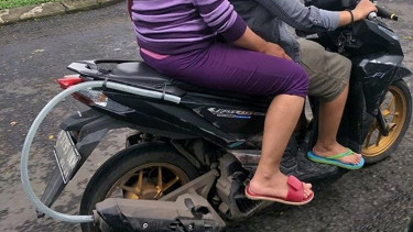 Modifikasi motor antibanjir