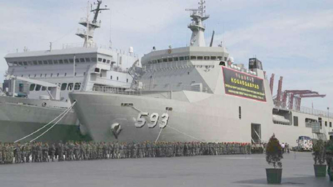 KRI dr. Soeharso dikerahkan untuk evakuasi (WNI) dari Kapal World Dream 