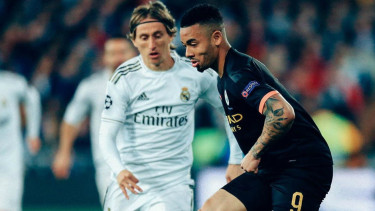 Laga Real Madrid versus ManCity di 16 besar Liga Champions