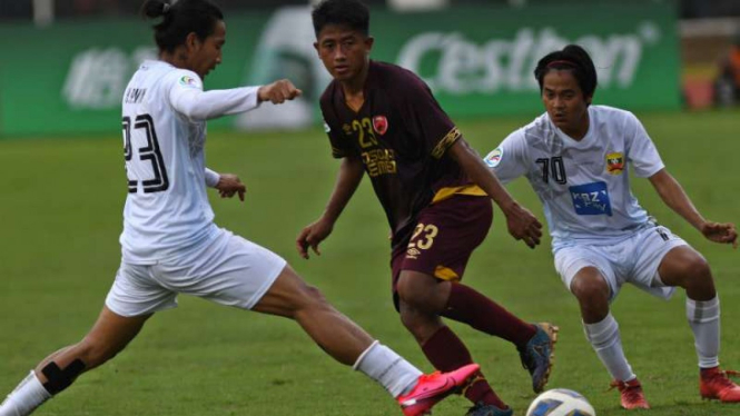 Duel PSM Makassar vs Shan United.
