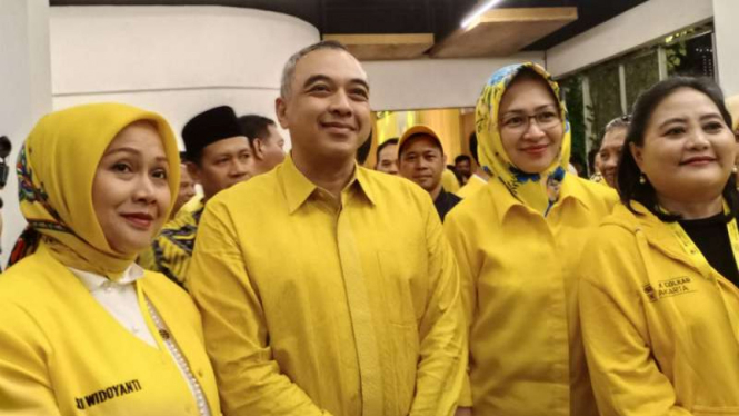  Ahmed Zaki Iskandar, calon ketua umum DPD Golkar DKI Jakarta.