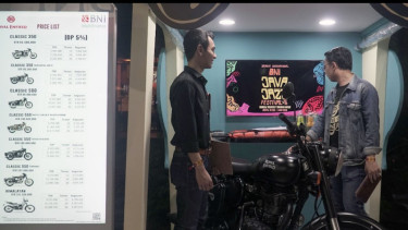 Program Royal Enfield dari BNI Multifinance di BNI JJF 2020.