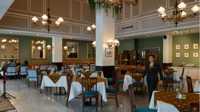 Restoran Paloma di Hotel Des Indes, Menteng, Jakarta