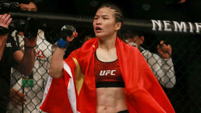 Juara kelas straw UFC, Zhang Weili