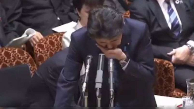 PM Jepang Shinzo Abe.