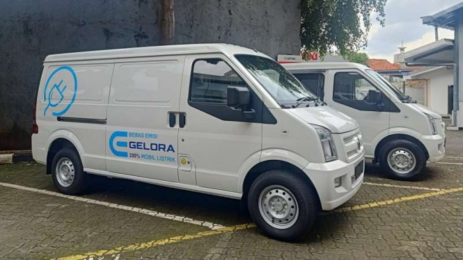Kendaraan komersial bertenaga listrik DFSK Gelora