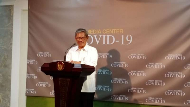 Juru Bicara Khusus Covid-19 Achmad Yurianto.