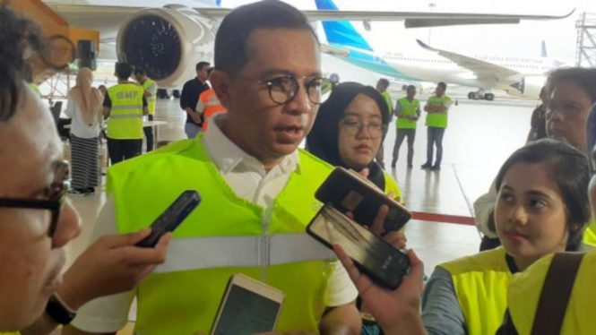 Direktur Utama GMF, Tazar Marta Kurniawan.