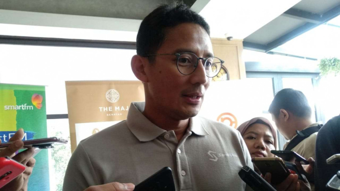 Mantan Wakil Gubernur DKI Jakarta, Sandiaga Uno
