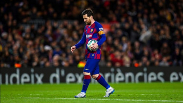 Megabintang Barcelona, Lionel Messi