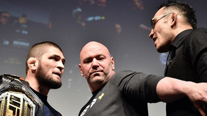 Khabib Nurmagomedov dan Tony Ferguson