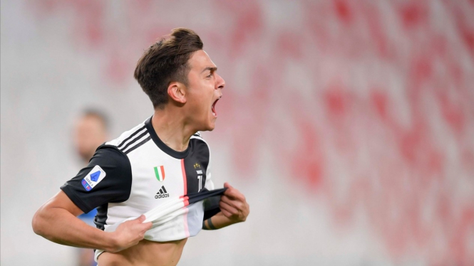 Penyerang Juventus, Paulo Dybala. 