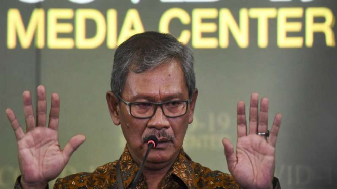 Juru Bicara  pemerintah untuk penanganan virus Corona Achmad Yurianto