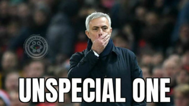 Meme kocak Jose Mourinho usai Spurs dibantai RB Leipzig