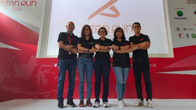 Konferensi pers Titan Run 2020