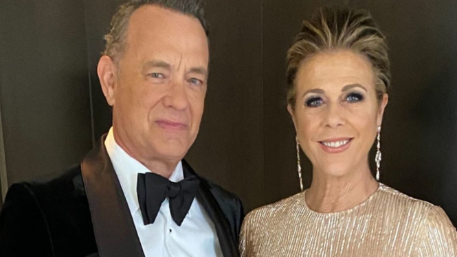 Tom Hanks dan Rita Wilson.