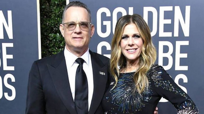 Tom Hanks dan Rita Wilson.