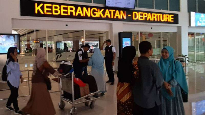 Bandara Adi Soemarmo, Jawa Tengah, Kamis, 12 Maret 2020.
